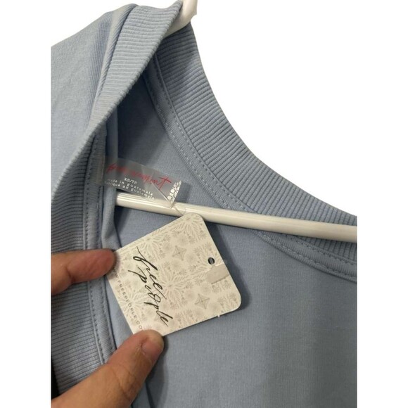 Free People Movement Hot Shot Tee Romper New XS Women's Steele Short - Picture 5 of 5